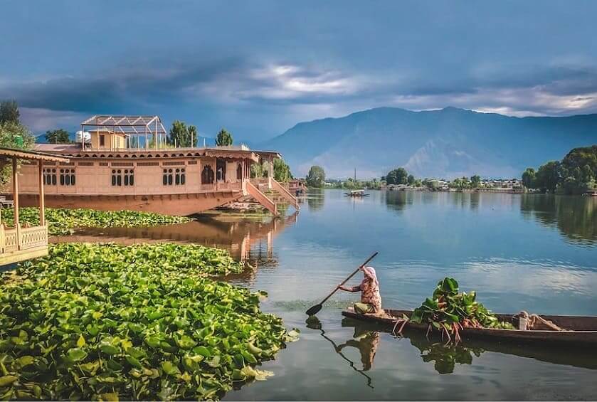 Houseboats In Nigeen Lake