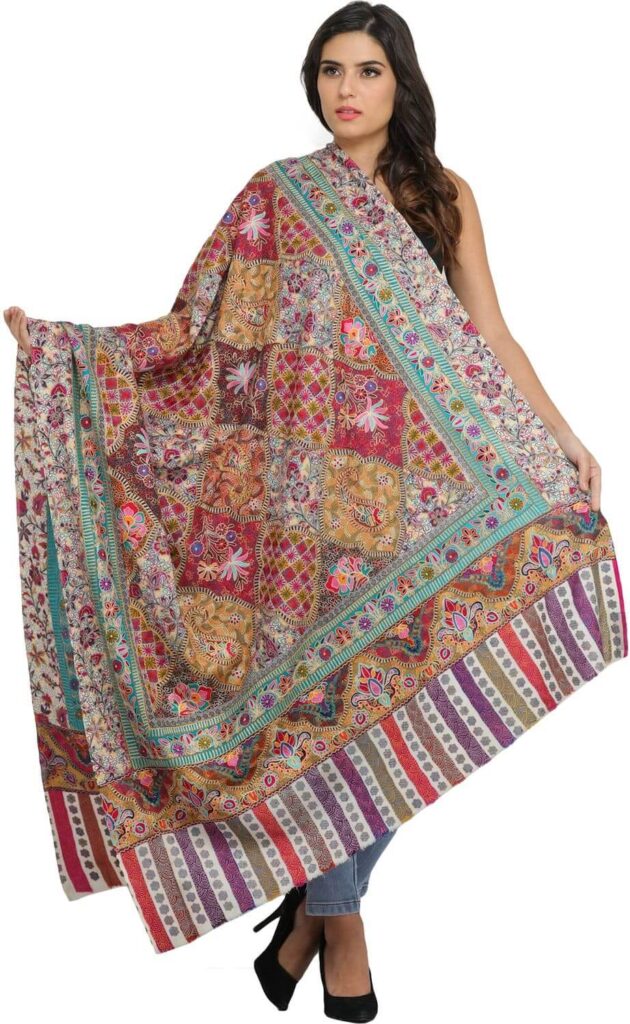 Kashmir Pure Pashmina Shawls 